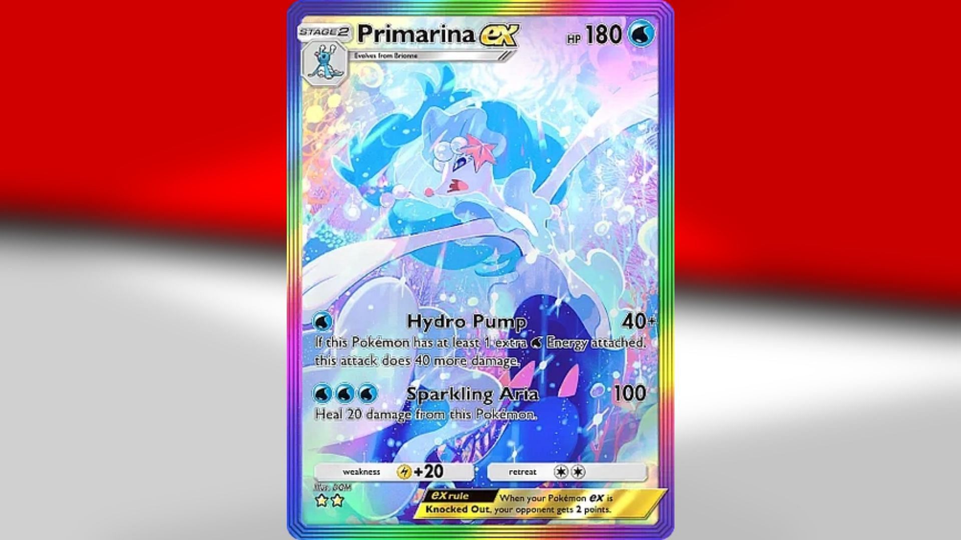 Primarina ex Special Art Rare (Image via TPC)
